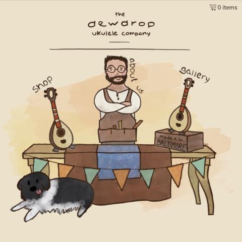 Dewdrop ukuleles Dewdrop ukuleles